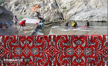 قالیشویی سنتی در چشمه علی 48