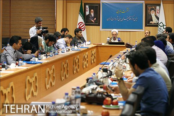 نشست خبری رییس مرکز فعالیتهای دینی شهرداری تهران 2