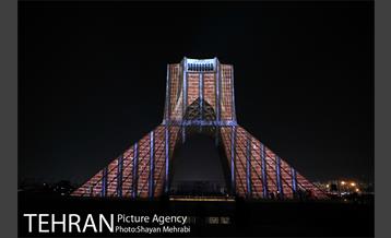 ویدئومپینگ و نور افشانی میدان آزادی به مناسب سالروز پیروزی انقلاب اسلامی 14