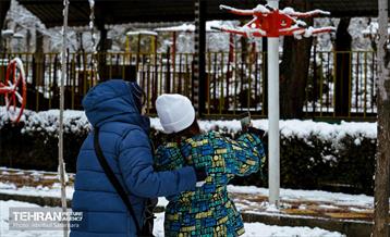 روز برفی در منطقه 8 40