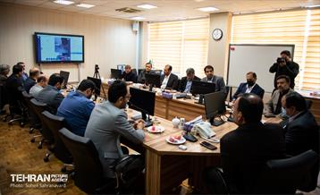 آیین رونمایی از سامانه رسیدگی فنی به صورت وضعیت پیمانکاران شهرداری تهران 7