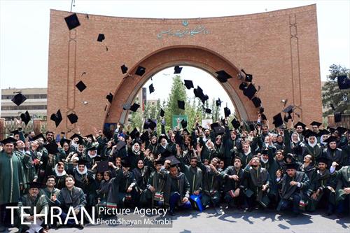 جشن دانش‌‍آموختگان دانشگاه تربیت مدرس با حضور شهردار تهران