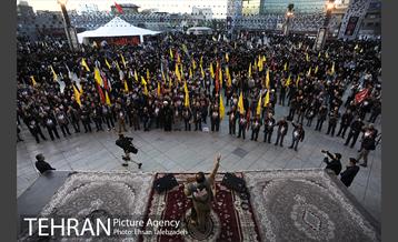 راهپیمایی جاماندگان اربعین حسینی در تهران 8