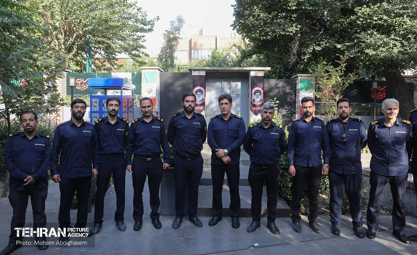 رویداد «آخرین دیدار» از نگاه نیروهای شهربان شهرداری تهران 2