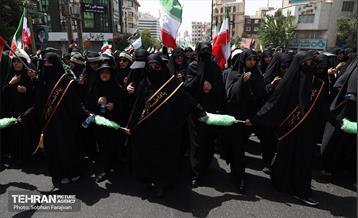 دسته عزاداری دانشگاه امام صادق(ع) در ظهر عاشورا 41