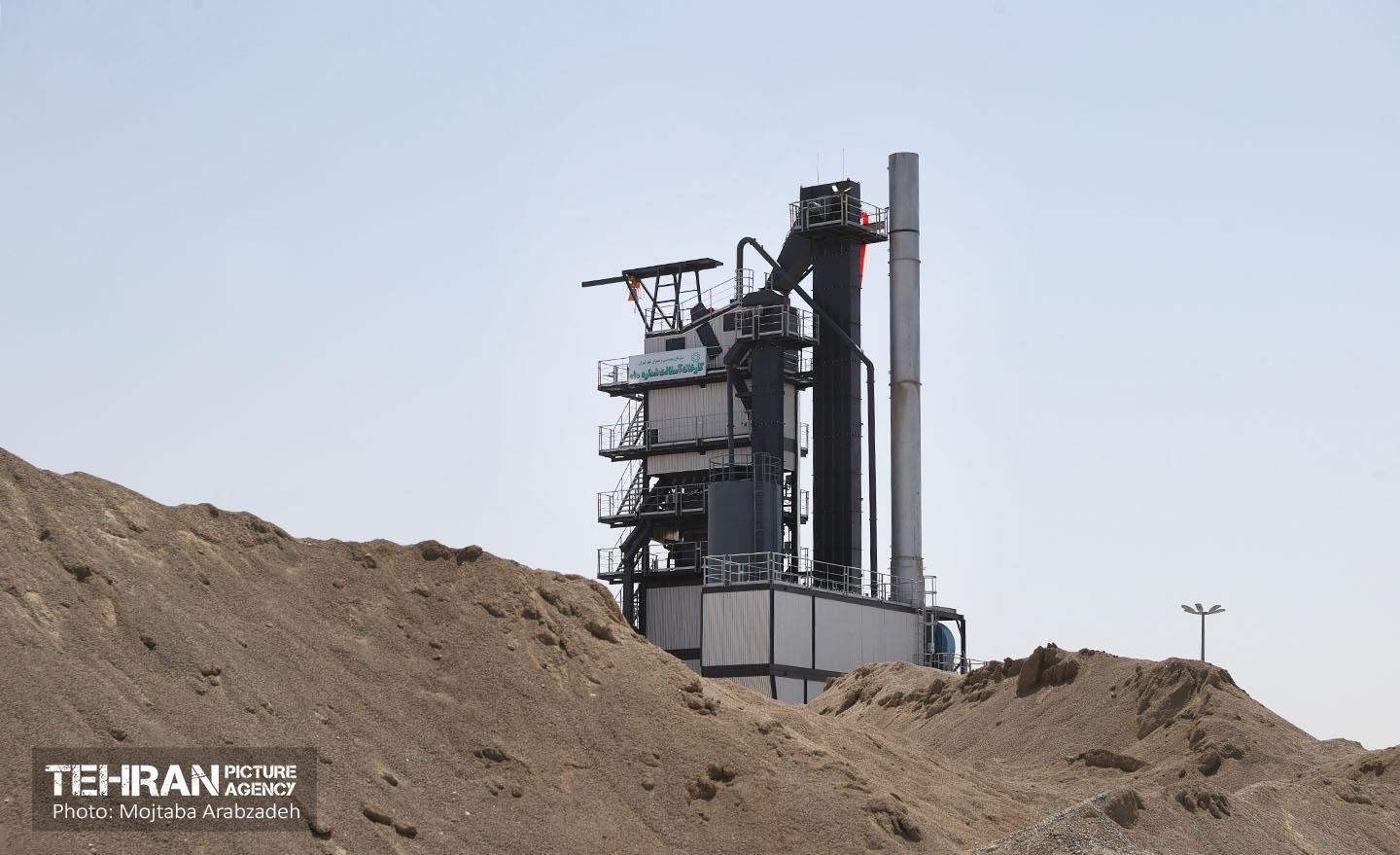 آیین افتتاح کارخانه آسفالت غرب 1