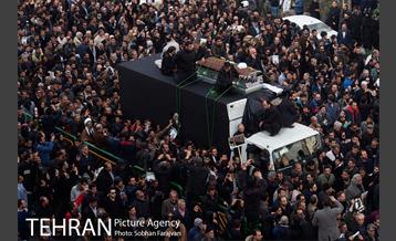 تشییع پیکر آیت الله هاشمی رفسنجانی رییس مجمع تشخیص مصلحت نظام -3 19
