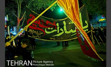 عزاداری شب پنجم ماه محرم در محله گرگان 27