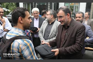 مراسم بدرقه کاروان اعزامی کارکنان شهرداری تهران به عتبات عالیات 5