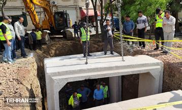 احداث نخستین گذرگاه عابر پیاده در منطقه 18 پایتخت 25