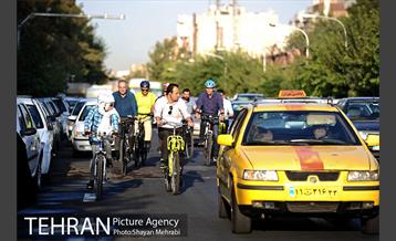 سه شنبه های بدون خودرو با حضور معاون فنی عمران شهرداری تهران 8