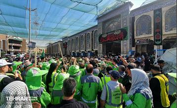 خدمات نیروهای پاکبان شهر تهران در اربعین حسینی 36