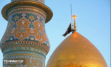 آیین تعویض پرچم گنبد حضرت عبدالعظیم الحسنی(ع) 17