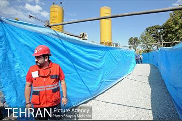 ورود دستگاه تمام مکانیزه(TBM) به ایستگاه مترو شهدا 4