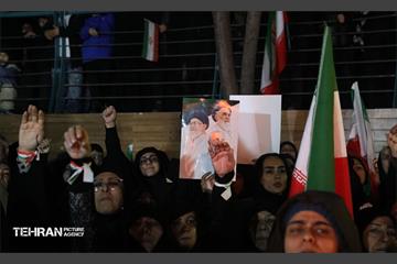 عزاداری هفتمین شب شهادت رهبر انقلاب در میدان دوم نازی آباد 7