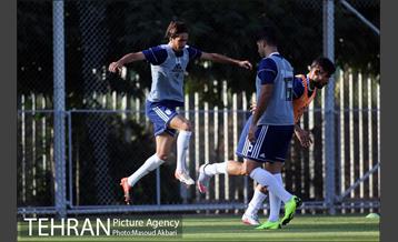 تمرین تیم ملی فوتبال ب ایران زیر نظر ویلموتس 16