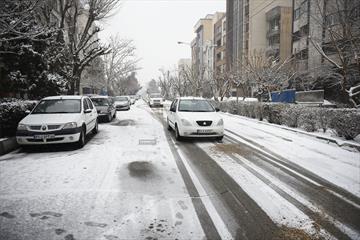 عملیات برف‌روبی در پایتخت 35