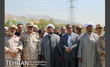 آیین بهره برداری بوستان شهدای مرزبانی‎ 19