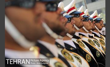 مراسم تشییع پیکر دو شهید گمنام در شهرک چیتگر 21