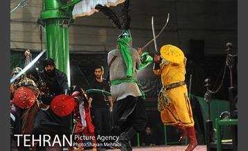 تعزیه خوانی در تکیه دو شهید دولت آباد 54