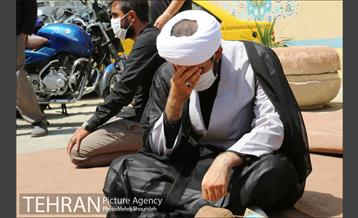 نماز ظهر عاشورا مسجد قائم(عج) منطقه هفت