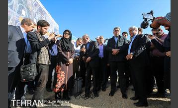 مراسم کلنگ زنی مجموعه چهارباغ با حضور شهردار تهران 4