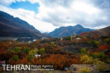 طبیعت پاییزی روستای سنگان 4
