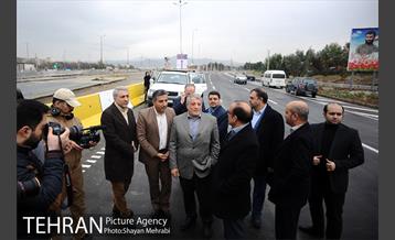 افتتاح فاز نخست پروژه بزرگراه شهید رستگاری 4
