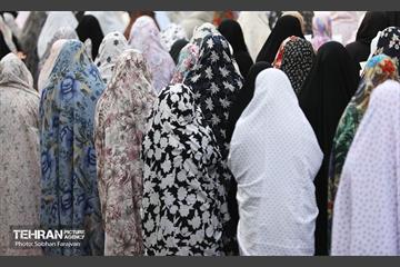 نماز عید فطر در شهرک اکباتان 21