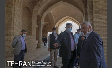 بازدید حناچی از باغ اتحادیه 15