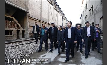 بازدید شهردار تهران از کارخانه سیمان ری 10