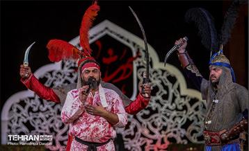 دومیـن شب سوگواره تعزیه‌خوانی «شبیه حسین(ع)» 33