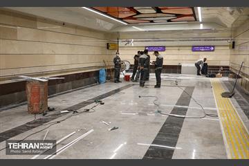 توسعه متروی تهران؛ ایستگاه توحید 8
