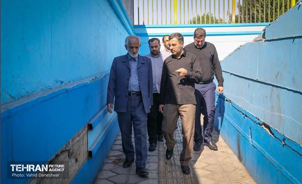 بازدید پرویز سروری از منطقه 17