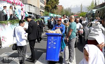 خدمات‌رسانی شهرداری تهران در نماز عید فطر مصلی تهران 5