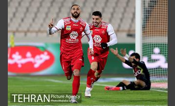 دیدار تیم های فوتبال پرسپولیس و فولاد خوزستان 25