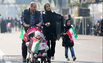 عزاداری شهادت حضرت فاطمه(س) در میدان هفت تیر 10