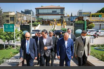 بازدید وزیر فرهنگ جمهوری آذربایجان از اراضی عباس آباد 2