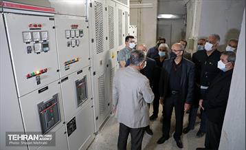 بازدید اعضای کمسیون حمل و نقل شورای اسلامی شهر از ایستگاه مترو شهید رضایی 21