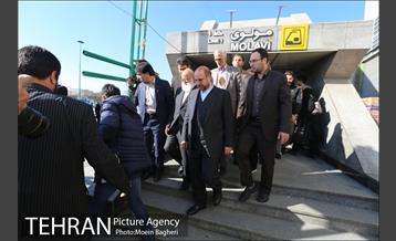 مراسم بهره برداری از 65 دستگاه واگن و لکوموتیو برقی مترو تهران و حومه 42