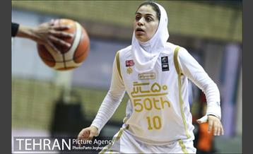 دیدار بسکتبال زنان  مهرام و گروه بهمن تهران 10