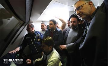 بازدید از تست گرم خط ۷ مترو 14