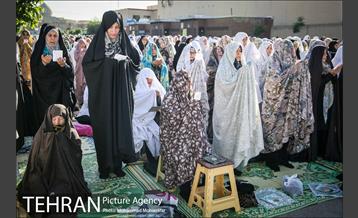 اقامه نماز عید فطر در جوار حرم حضرت شاه عبدالعظیم 14