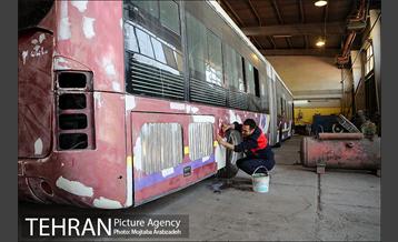 مرکز تعمیر و بازسازی اتوبوس های شهری 24