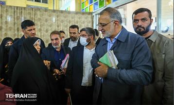 دیدار مردمی شهردار تهران با اهالی منطقه 9