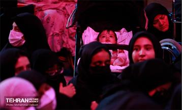 مراسم عزاداری هیئت ریحانه النبی در امام زاده صالح(ع)