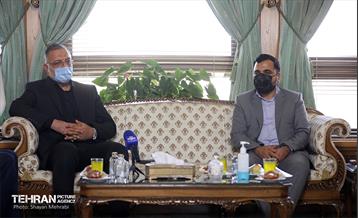 دیدار شهردار تهران با وزیر ارتباطات و فناوری اطلاعات 21