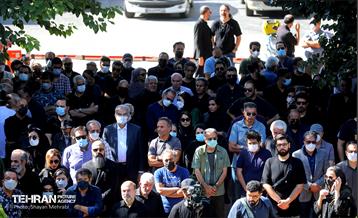 تشییع پیکر بابک برزویه 13