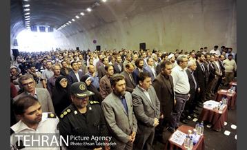 آیین افتتاح زیرگذر و تونل شهید ضربعلی زاده با حضور شهردار تهران 6