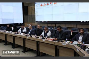 بازدید مدیرکل حوزه شهردار تهران از سازمان پیشگیری و مدیریت بحران شهر تهران 10